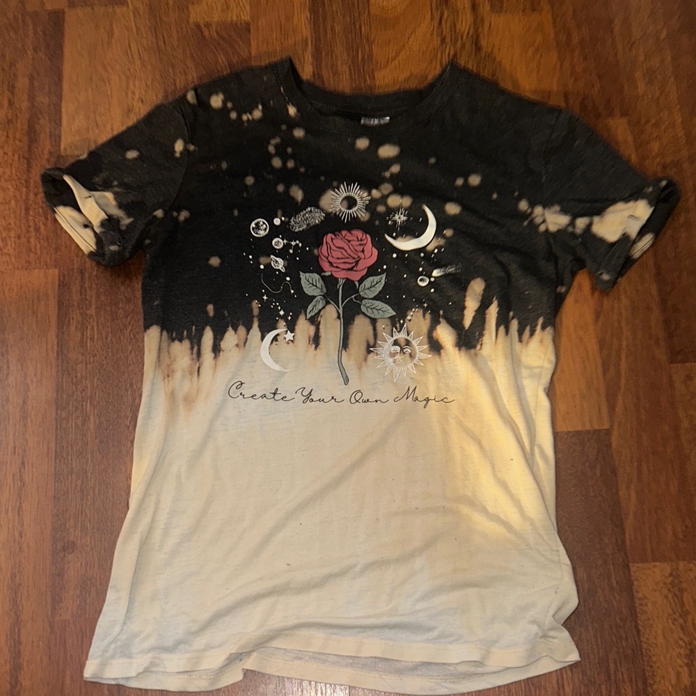 No Boundaries Black and Tan Tee